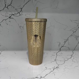 Starbucks Gold Bling studded Venti 24oz Tumbler